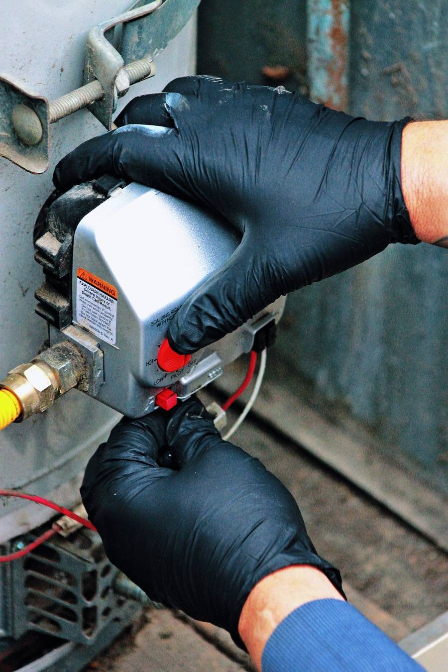 In-home plumbing service call