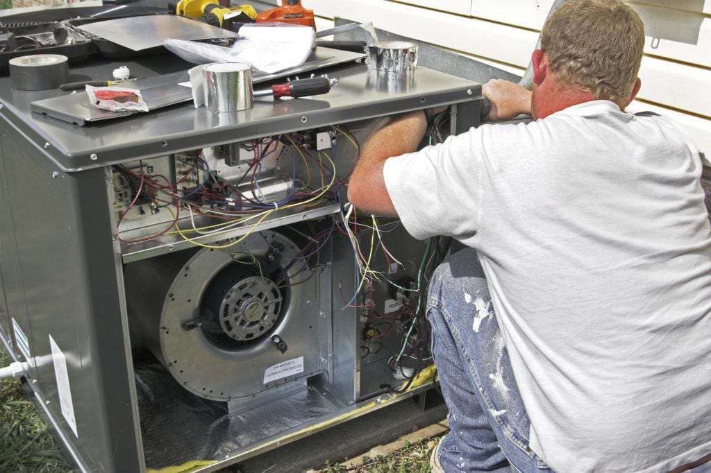 AC Condenser Unit Repair